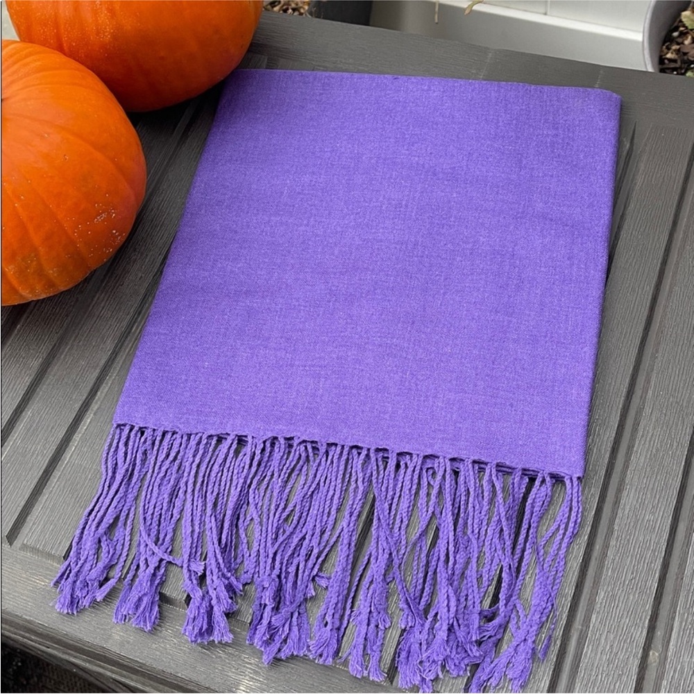 New Royal Purple “Regalia” Pashmina Shawl